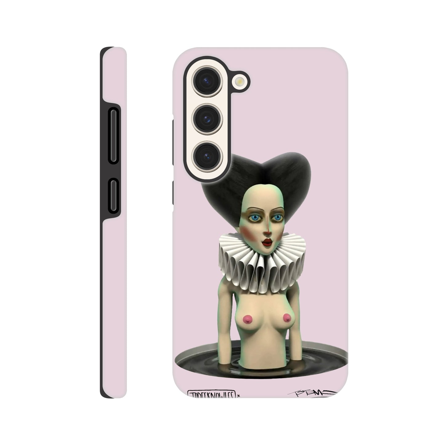 ジョディ・ノウルズ - ポータルから出てくる女性 - スマホケース