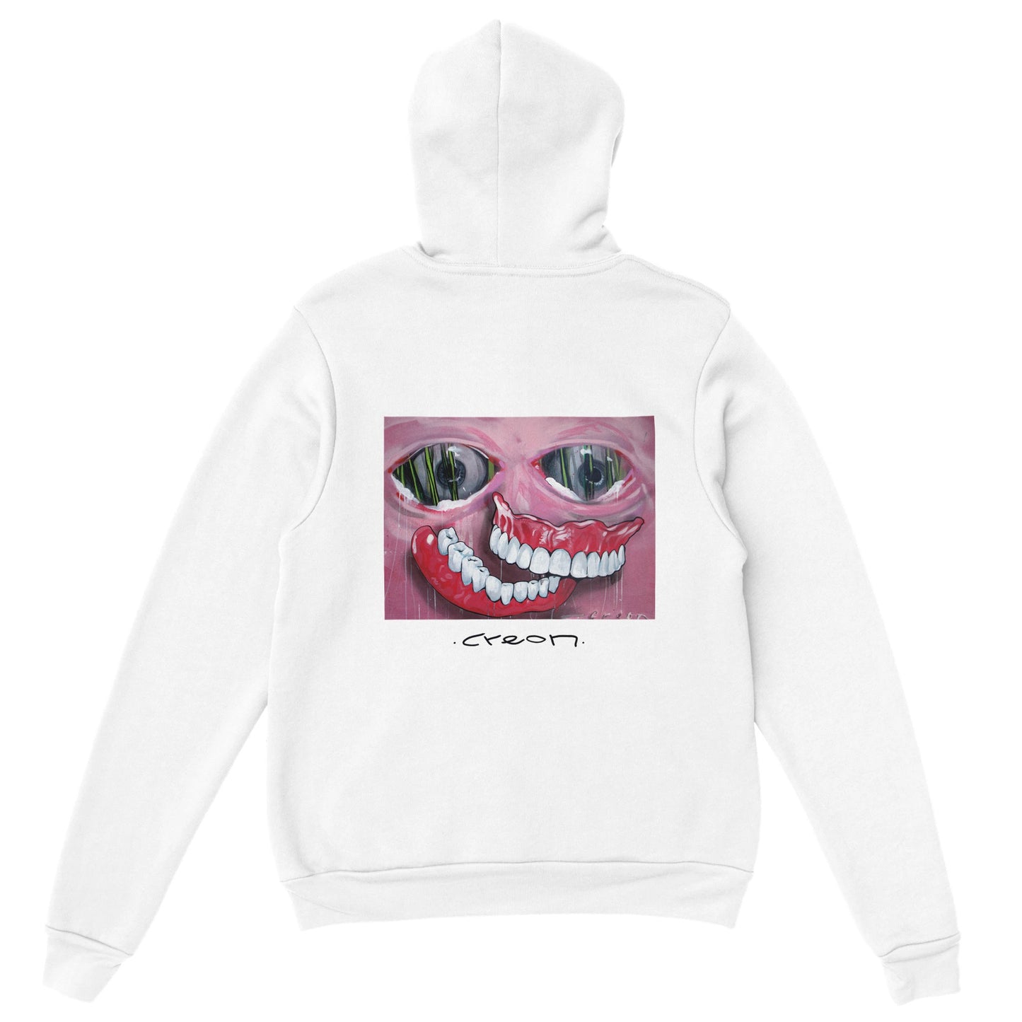 Creon - 口いっぱいに - プレミアム ユニセックス プルオーバー パーカー