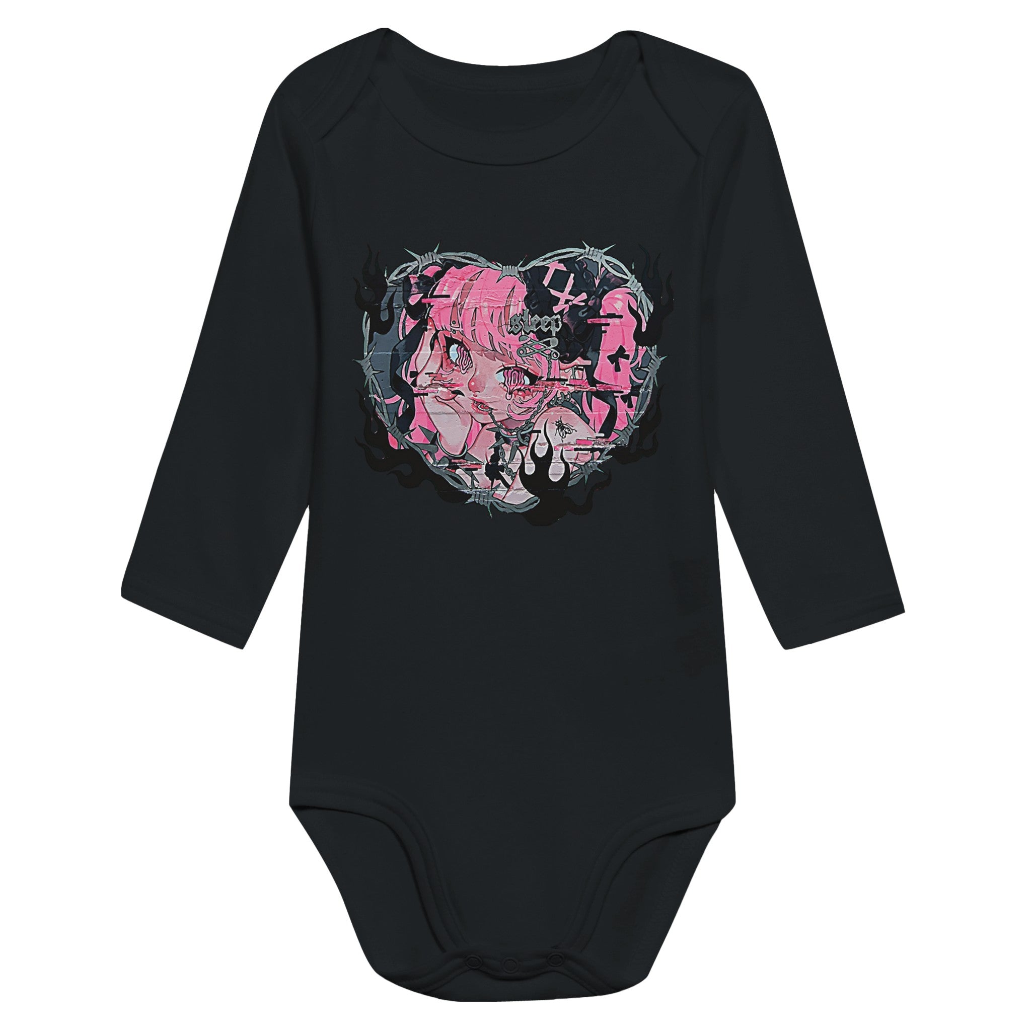 Kuua - Asleep in Harajuku - Classic Baby Long Sleeve Bodysuit